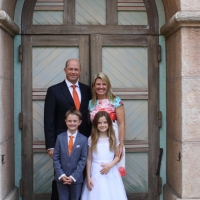 Kelly Martin Santa Barbara and Family at Our Lady of Mount Carmel