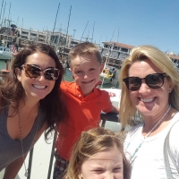 By the boats