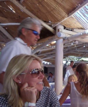 Michael Douglas at Club 55