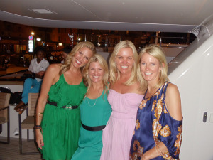 On the Black Rose Yacht